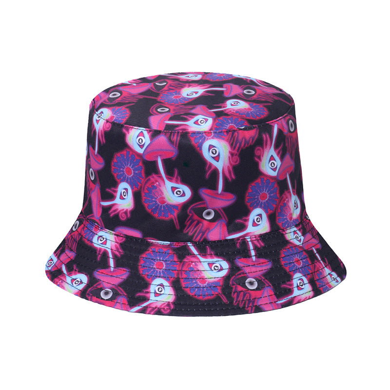 Sombrero de cubo de caricaturas de champiñones de pingüino poliéster al por mayor